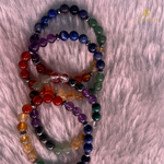 Load image into Gallery viewer, Natural 7 Chakra Stone Bracelet
