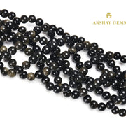 Natural Golden Obsidian String - Akshay Gems