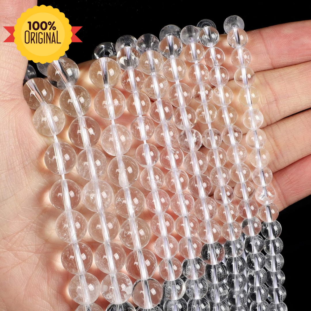 Natural Clear Quartz (SPATIK) String