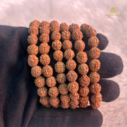 Natural 5 MUKHI RUDRAKSHA BRACELET - Akshay Gems