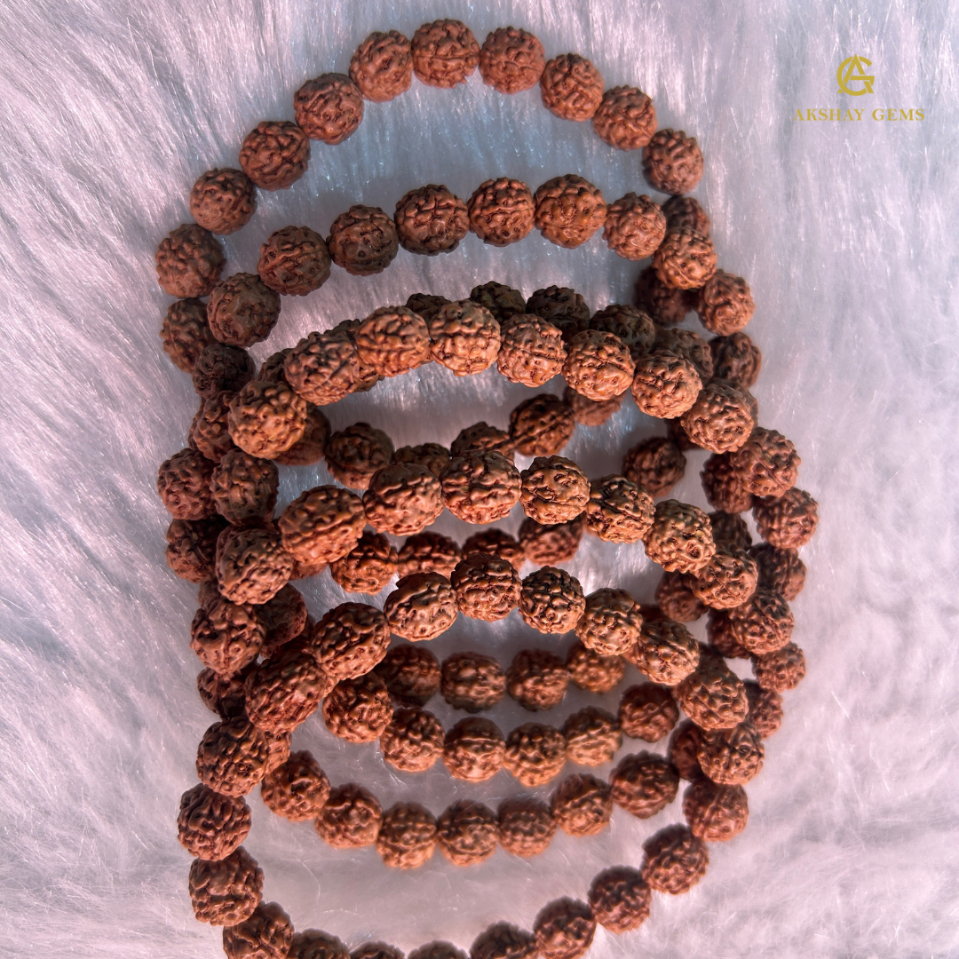 Natural 5 MUKHI RUDRAKSHA BRACELET