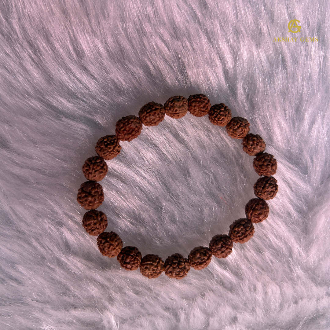 Natural 5 MUKHI RUDRAKSHA BRACELET