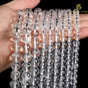 Natural Clear Quartz (SPATIK) String - Akshay Gems