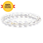 Load image into Gallery viewer, Natural Clear Quartz (Spatik) Bracelet
