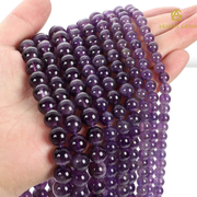 Natural Amethyst String - Akshay Gems