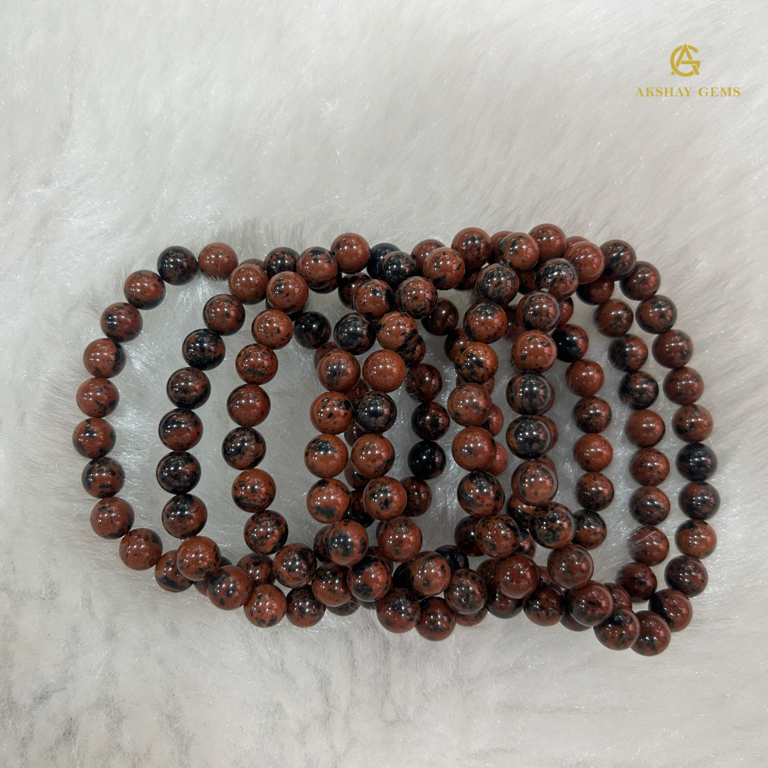 Mahogany Obsidian Bracelet