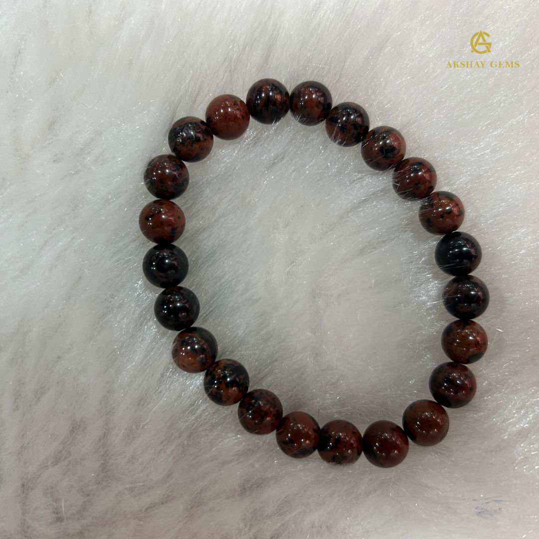 Mahogany Obsidian Bracelet