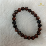Load image into Gallery viewer, Natural Mahogany Obsidian Bracelet
