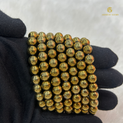 Golden Pyrite (Coated Hematite) Bracelet - Akshay Gems