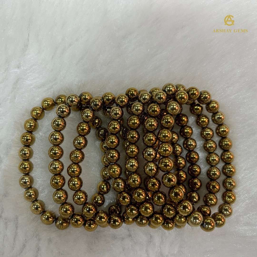 Golden Hematite Bracelet