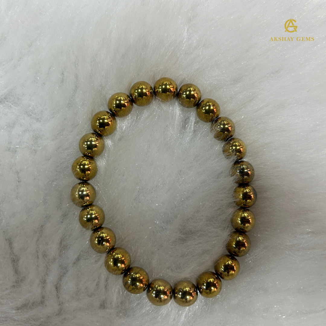 Golden Hematite Bracelet