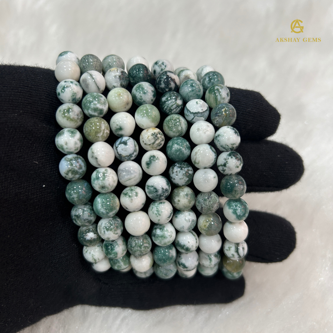 Tree Agate Bracelet