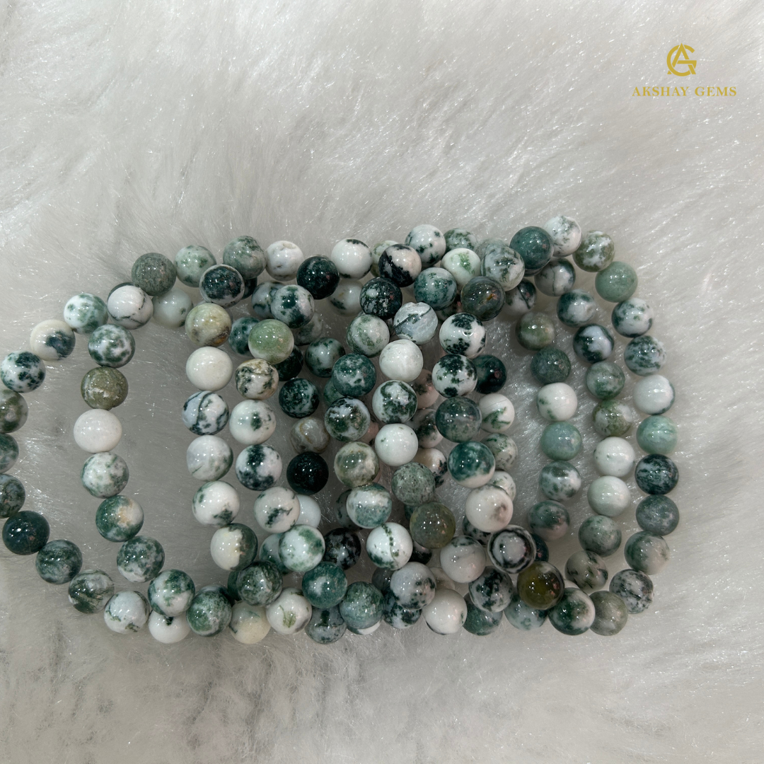 Tree Agate Bracelet