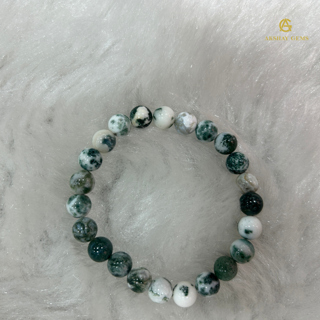 Tree Agate Bracelet