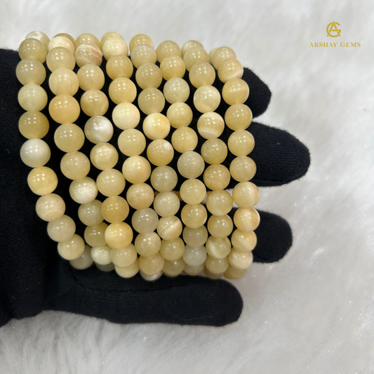 Yellow Calsite Bracelet