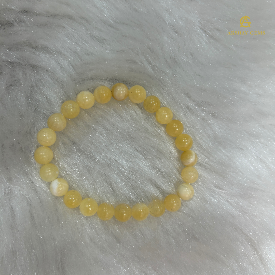 Yellow Calsite Bracelet