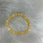 Load image into Gallery viewer, Natural Yellow Calsite Bracelet
