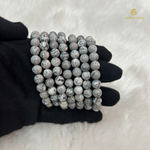 Load image into Gallery viewer, Natural Grey Jasper Bracelet
