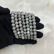 Natural Grey Jasper Bracelet - Akshay Gems