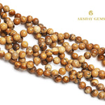 Load image into Gallery viewer, Natural Picture Jasper Round Beads Healing Gemstone Loose Beads
