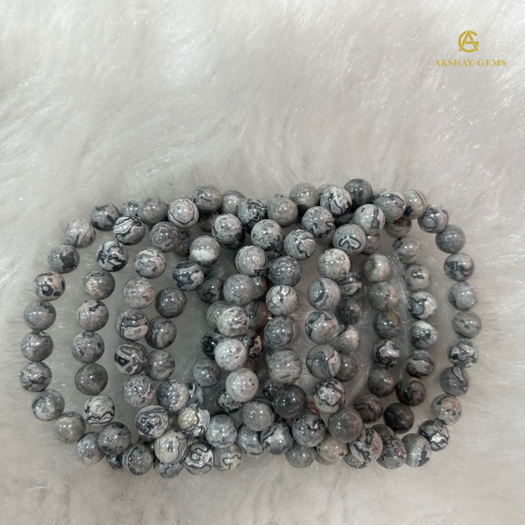 Grey Jasper Bracelet