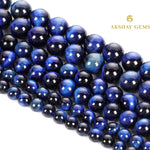 Load image into Gallery viewer, Dark Blue Tiger Eye String
