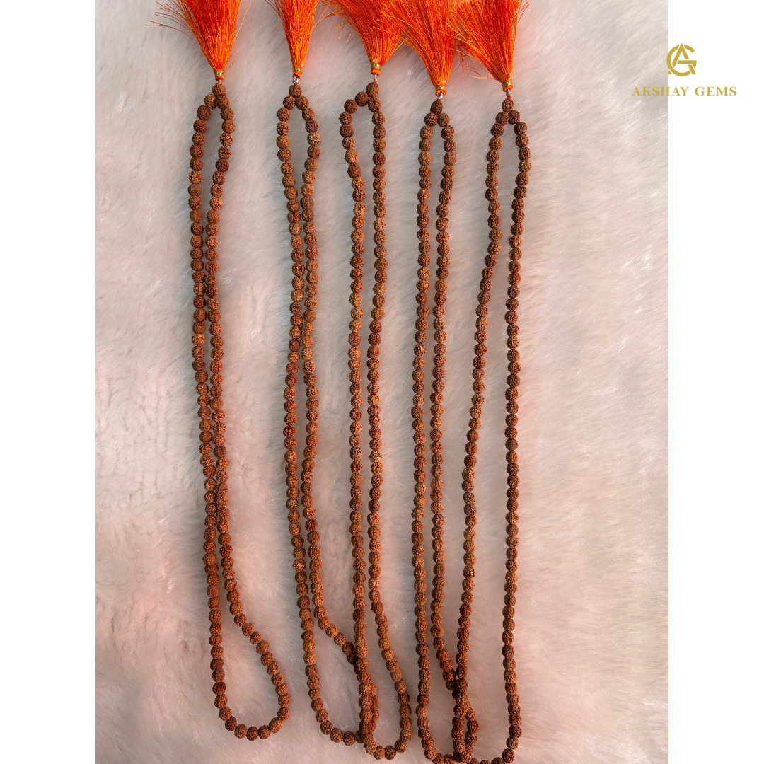 108 Rudraksha Beads Japa Mala