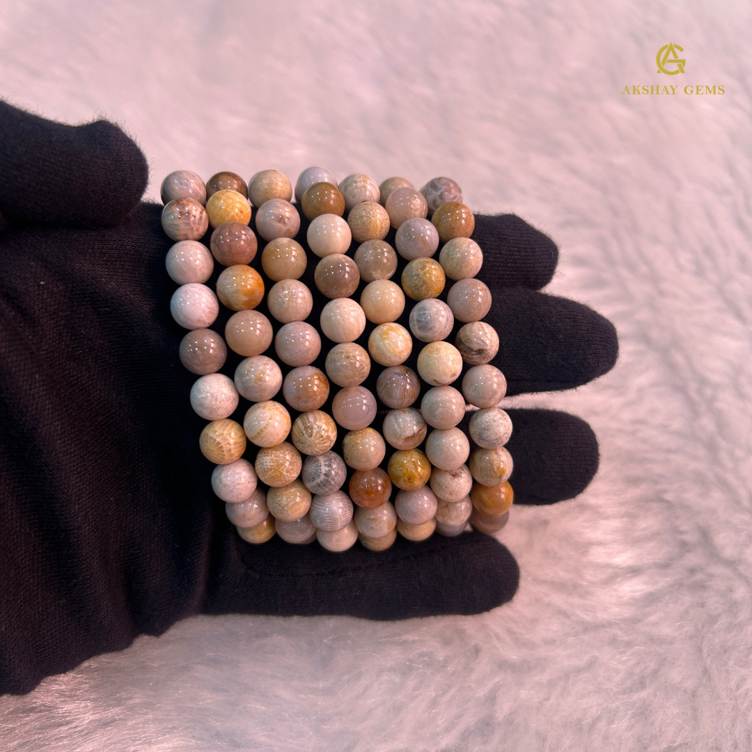 Natural Crazy Lace Agate Bracelet