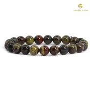 Natural Dragon Bloodstone Bracelet - Akshay Gems