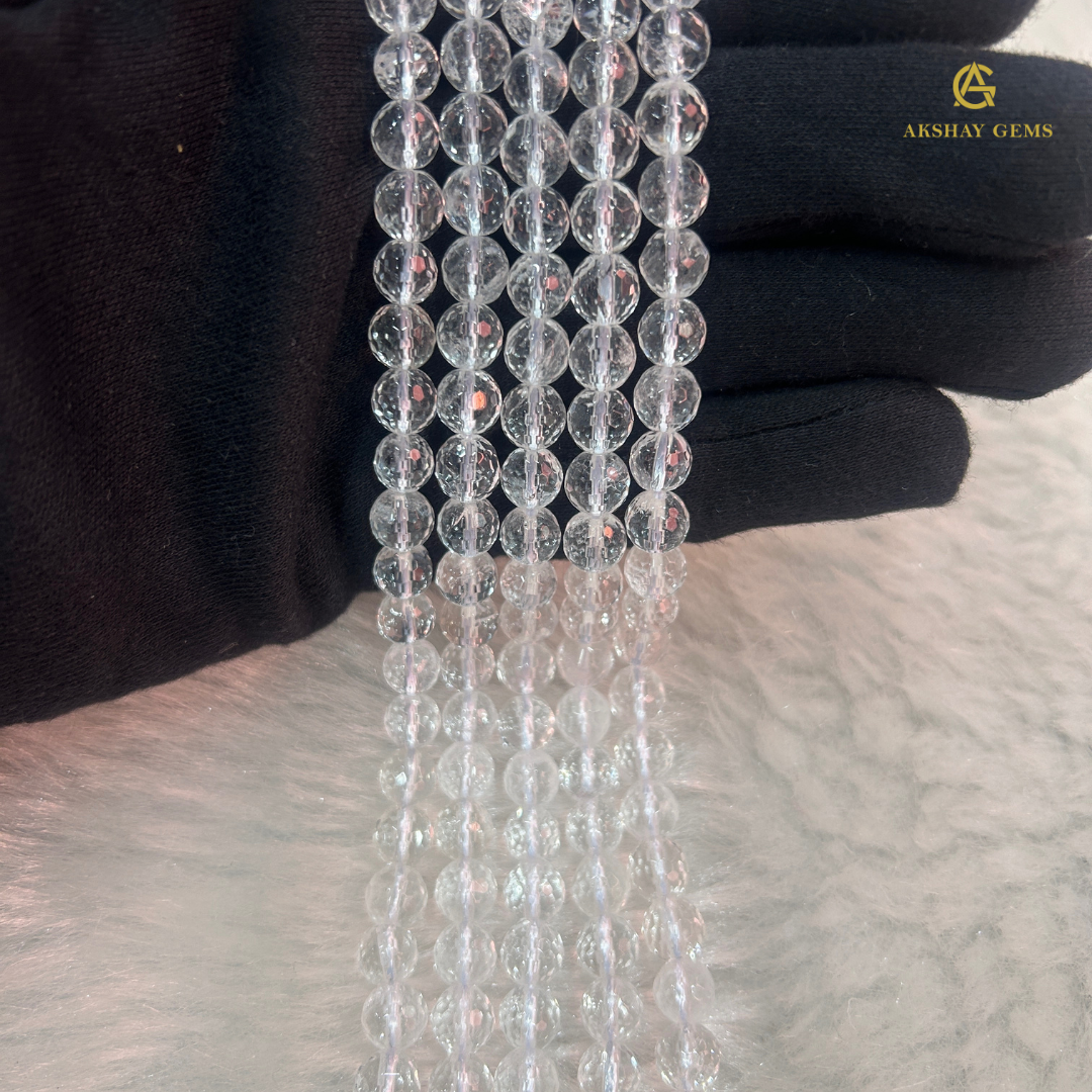 Natural SPATIK FACETED STRING