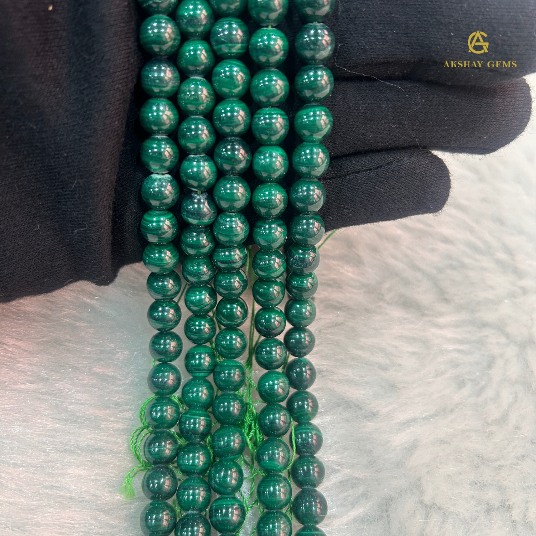 Natural MALACHITE STRING