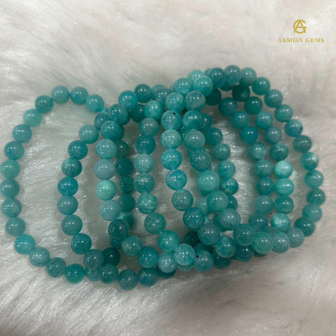 Natural Amazonite Bracelet