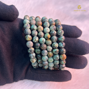 Natural African Turquoise Bracelet - Akshay Gems