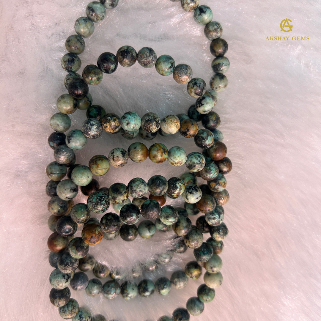 Natural African Turquoise Bracelet