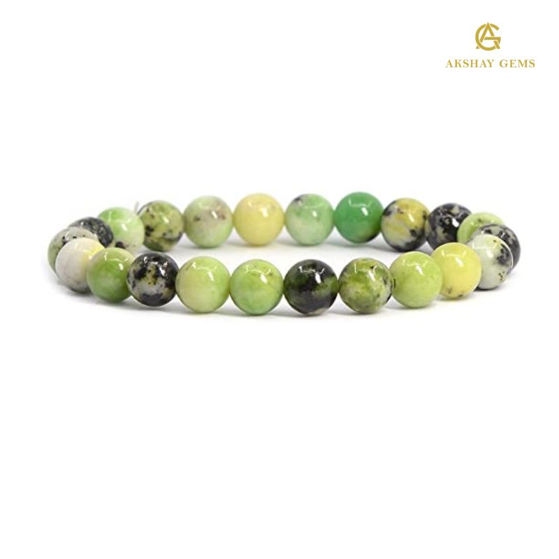 Natural Australian Chrysoprase Bracelet