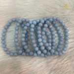 Load image into Gallery viewer, Natural Angelite Bracelet
