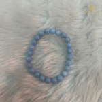 Load image into Gallery viewer, Natural Angelite Bracelet
