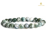 Load image into Gallery viewer, Natural Tree Agate Bracelet

