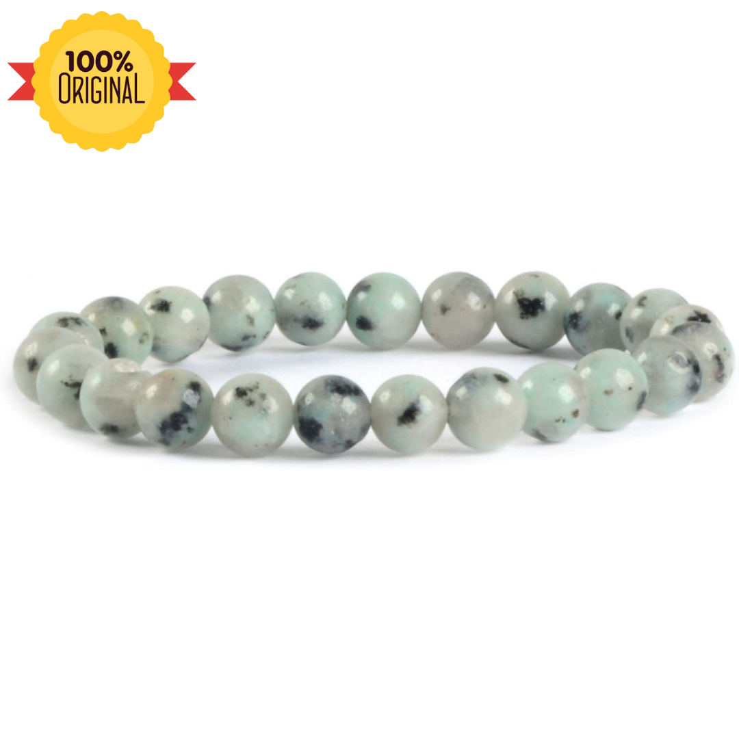 Natural Kiwi Jasper Bracelet