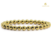 Golden Pyrite (Coated Hematite) Bracelet - Akshay Gems