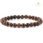 Load image into Gallery viewer, Natural Mahogany Obsidian Bracelet
