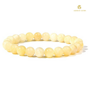Natural Yellow Calsite Bracelet - Akshay Gems