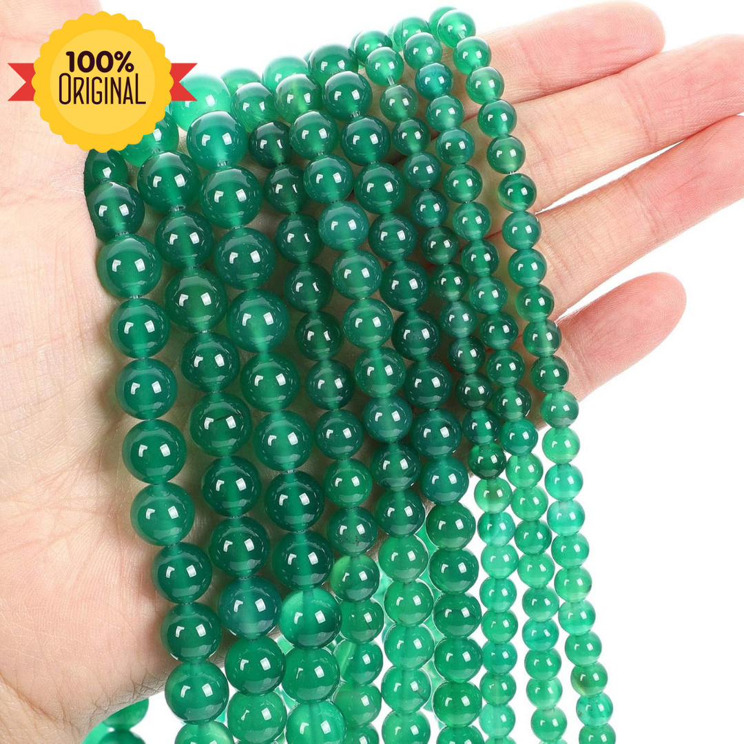 हरे एगेट स्ट्रिंग