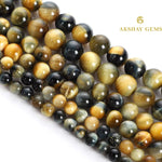 Load image into Gallery viewer, Golden Blue Tiger Eye String
