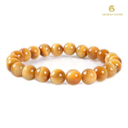 Gold Tiger Eye Bracelet - Akshay Gems