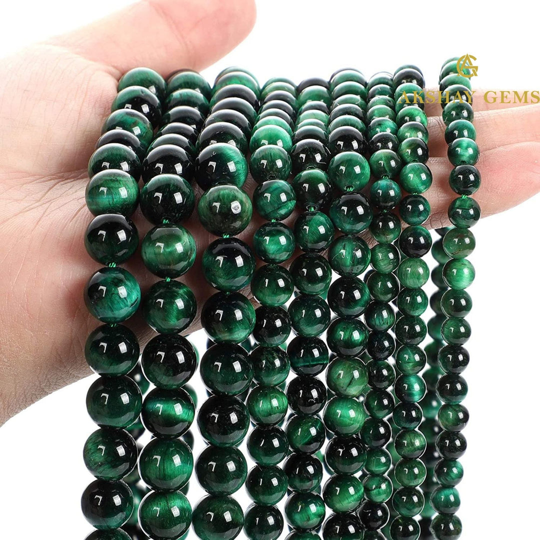 Green Tiger Eye String