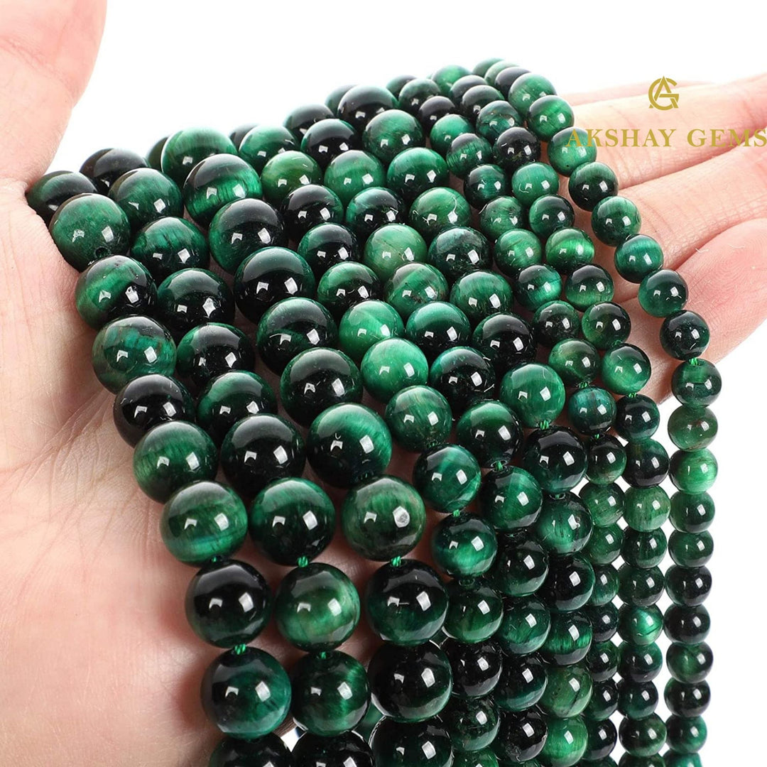 Green Tiger Eye String