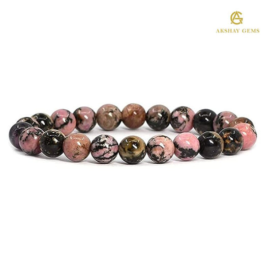 Matrix Rhodonite Bracelet