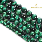 Load image into Gallery viewer, Green Tiger Eye String

