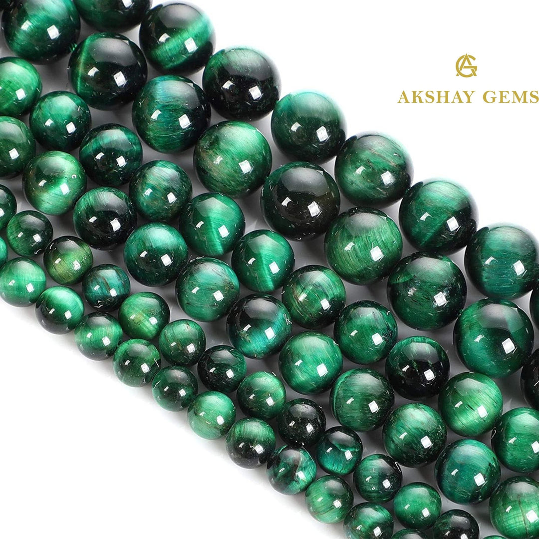 Green Tiger Eye String